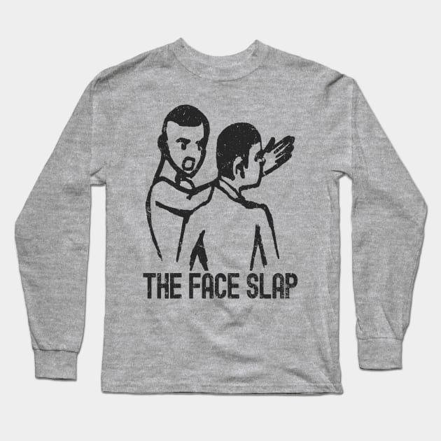 The Face Slap Long Sleeve T-Shirt by Etopix